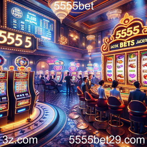 Atrações dos Caça-níqueis no 5555bet: Diversão e Emoção a Cada Giro